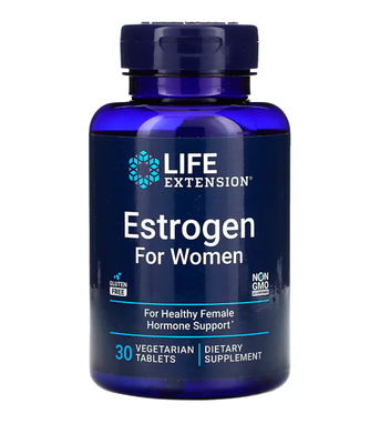 Life Extension Estrogen for women (естроген для жінок), 30 вег.капс LEX-18943 фото