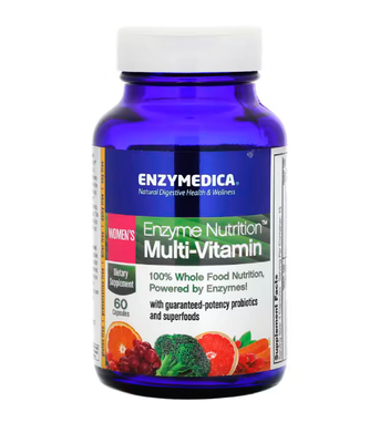 Enzymedica Enzyme Nutrition Multi-Vitamin Women's (Мультивітаміни і ферменти для жінок), 60 капс. ENZ-14010 фото