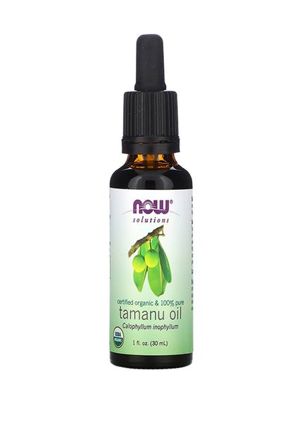 Now Foods ORGANIC TAMANU OIL (Масло таману), 30 мл NOW-07739 фото