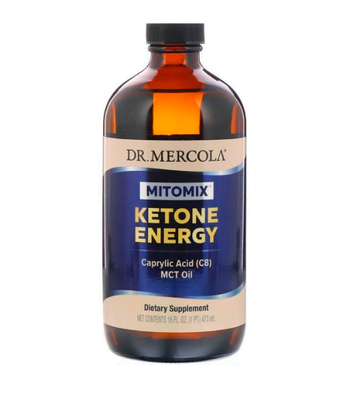 Dr. Mercola Pure Power Ketone Energy (Кокосова олія MCT), 473 мл MCL-01814 фото