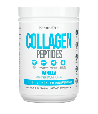 NaturesPlus Collagen Peptides (Колагенові пептиди) зі смаком ванілі, 378 г NAP-45966 фото