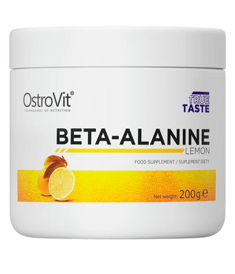 OstroVit Beta-Alanine (Бета-Аланін) лимонний смак, 200 г Ostrovit-28 фото