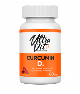 VpLab Curcumin D3, 60 капс. VpLab-22 фото