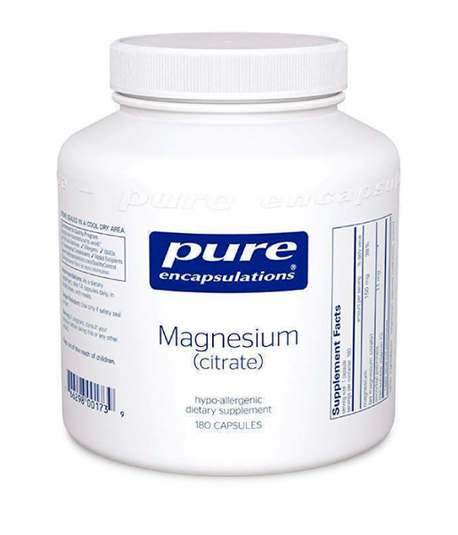 Pure Encapsulations Magnesium citrate 150 мг, 180 капс. PE-00173 фото