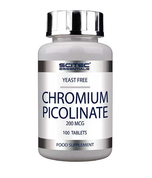 Scitec Nutrition Chromium Picolinate (Хром піколінат), 100 таб. Scitecnutrition-33 фото