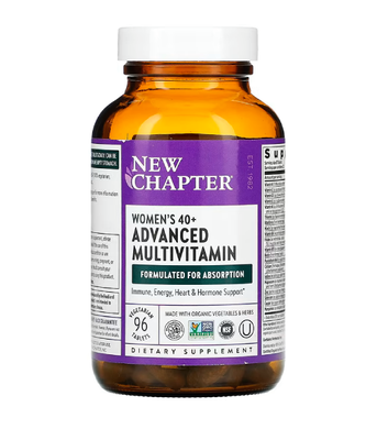 New Chapter 40+ Every Woman II Multivitamin (Мультивитамины для женщин II 40+), 96 таб. NCR-00311 фото