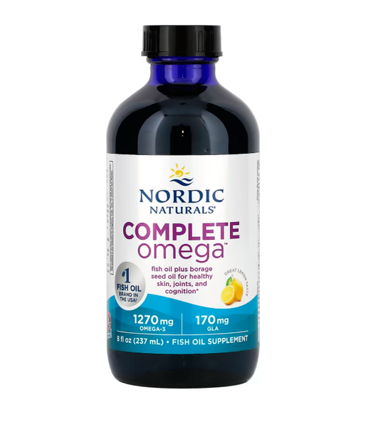 Nordic Naturals Complete Omega (Омега 3 6 9) лимонний смак , 237 мл NOR-02773 фото