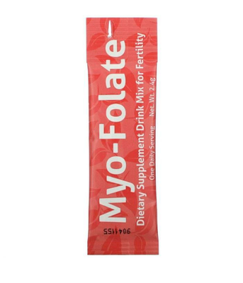 Fairhaven Health Myo-Folate, A Drinkable Fertility Supplement Unflavored (Міо-фолат для фертильності) 30 пакетів, 2.4 г FHH-00225 фото