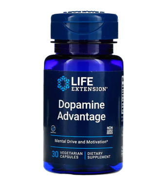 Life Extension Dopamine Advantage (Підтримка рівня дофаміну), 30 вег.капс. LEX-24130 фото