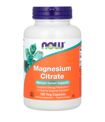 Now foods Magnesium Citrate, 120 вег.капс. NOW-01294 фото
