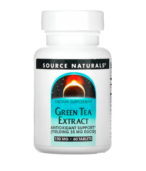 Source Naturals Green Tea Extract (Зелений чай екстракт), 60 таб. SNS-00882 фото