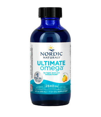 Nordic Naturals Ultimate Omega (Концентрат риб'ячого жиру ) 2840 мг лимонний смак, 119 мл NOR-01793 фото