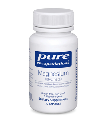 Pure Encapsulations Magnesium glycinate 120 мг, 90 капс. PE-00174 фото