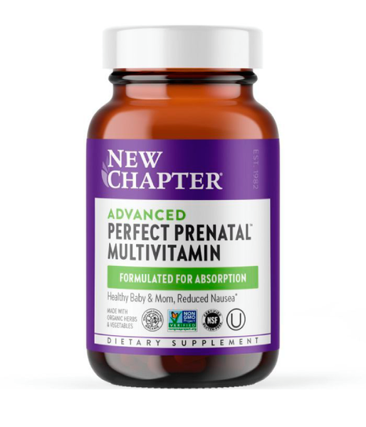 New Chapter Perfect Prenatal Multivitamin (Мультивітаміни для вагітних), 48 вег.таб. NCR-00315 фото