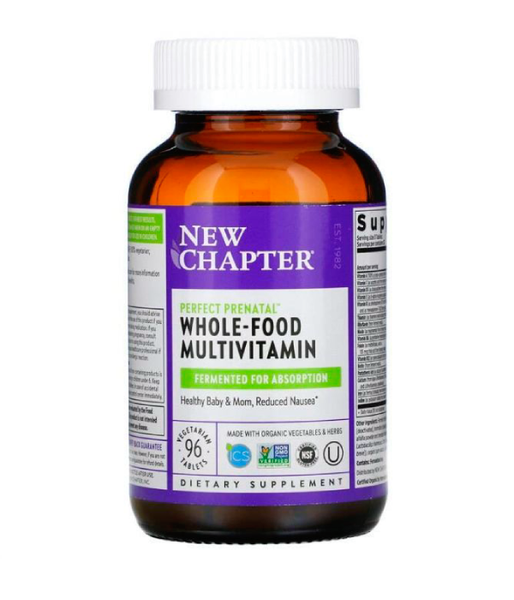 New Chapter Perfect Prenatal Multivitamin(Мультивитамины для беременных), 96 вег.таб. NCR-00316 фото