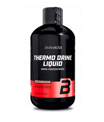 BiotechUSA Thermo Drine Liquid Жироспалювач грейпфрутовий смак, 500 мл BiotechUSA-42 фото