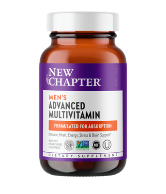 New Chapter Every Man Multivitamin (Щоденні вітаміни для чоловіків), 48 вег.таб. NCR-00322 фото