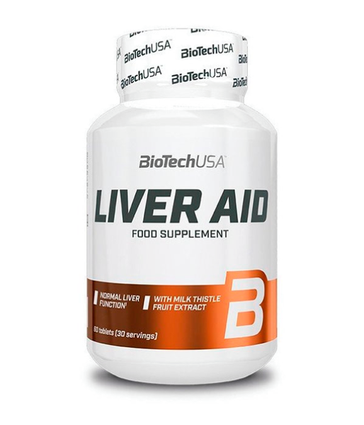 BiotechUSA Liver Aid (Витамины для печени), 60 таб. BiotechUSA-92 фото