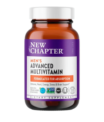 New Chapter Every Man Multivitamin (Ежедневные витамины для мужчин), 120 вег.таб. NCR-00324 фото