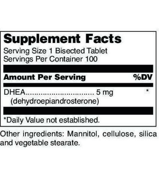 Douglas Laboratories DHEA (дегидроэпиандростерон) 5 мг, 100 таб. DOU-00295 фото