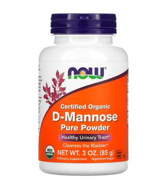 Now Foods D-MANNOSE POWDER( D-манноза),  85 г NOW-02810 фото