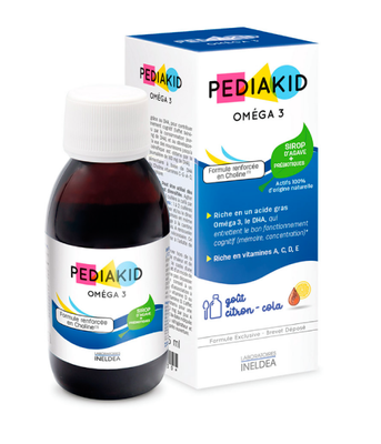 Pediakid Omega 3 (Oмега-3, сироп для дітей), 125 мл PED-00265 фото