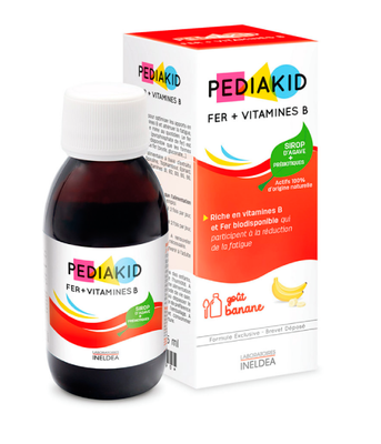 Pediakid Iron + Vitamin B (Залізо і вітамін В для дітей), 125 мл PED-00289 фото