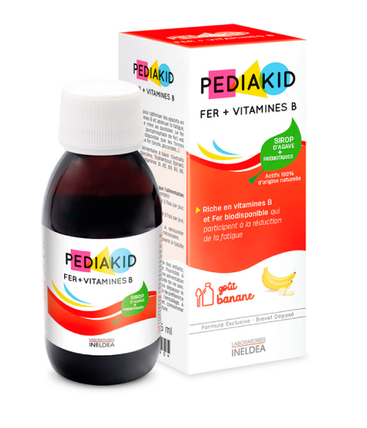 Pediakid Iron + Vitamin B (Железо и витамин В для детей), 125 мл PED-00289 фото