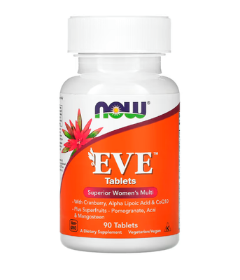 Now Foods EVE WOMEN'S MULTI VITAMIN (витамины для женщин), 90 таб. NOW-03796 фото