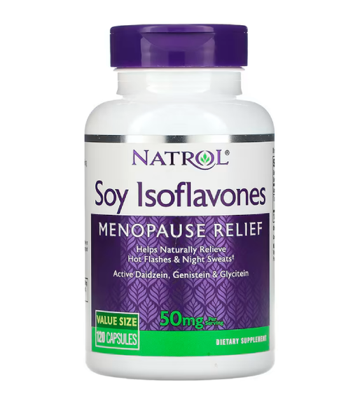 Natrol Soy Isoflavones (Соевые изофлавоны) 50 мг, 120 капс. NTL-03013 фото