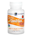 Nordic Naturals Daily Omega Kids (Рыбий жир для детей) 500 мг ягодный вкус, 30 капс. NOR-01817 фото 1