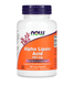 Now Foods ALPHA LIPOIC ACID (Альфа-липоевая кислота) 250 мг, 120 вег.капс NOW-03043 фото 1