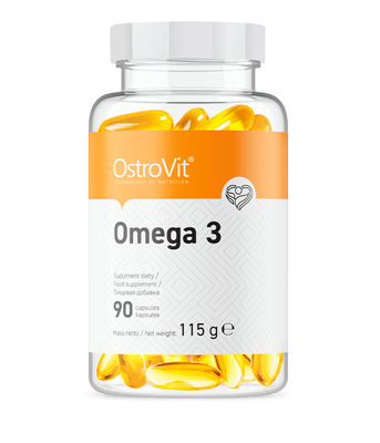 OstroVit Omega 3 (Омега-3), 90 капс. Ostrovit-92 фото