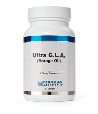 Douglas Laboratories Ultra G.L.A. Borage Oil (Омега-6 из семян огуречника) 240 мг Gamma Linolenic Acid (гамма-линоленовая кислота), 60 капс. DOU-70046 фото