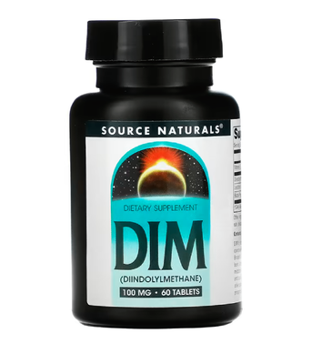 Source Naturals DIM (Диіндолілметан) 100 мг, 60 таб. SNS-01521 фото