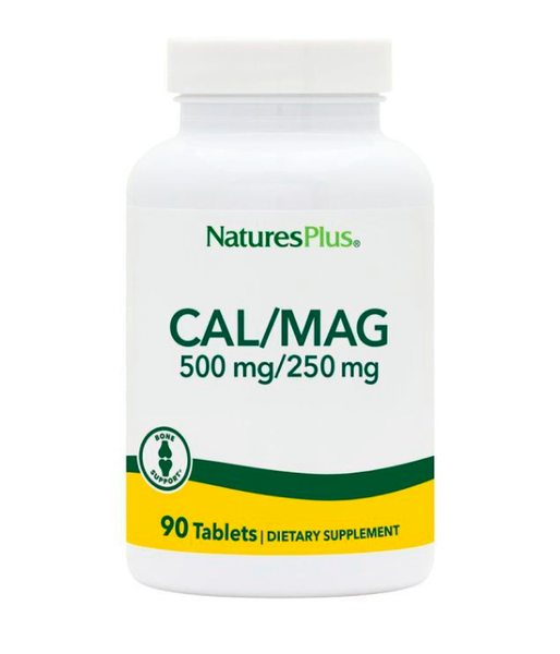 Nature's Plus Cal/Mag (Кальцій та магній) 500 мг/250 мг, 90 таб. NAP-03363 фото