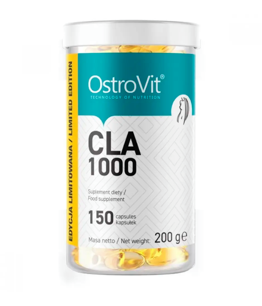 OstroVit CLA 1000 (конъюгированная линолевая кислота), 150 капс. Ostrovit-67 фото