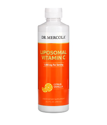 Dr. Mercola Liquid Liposomal Vitamin C (Вітамін С ліпосомальний), 450 мл MCL-03931 фото