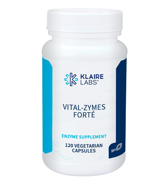 Klaire Labs Vital-Zymes Forte (Энзимы), 120 капс. KLL-22112 фото