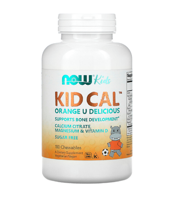 Now Foods KID-CAL CHEWABLE CALCIUM (Кальций для детей), 100 жев. таб NOW-01233 фото