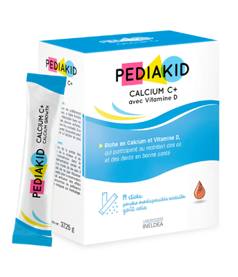 Pediakid, Calcium C+ (Кальций С+ для детей) в стиках, 14 стиков PED-02207 фото