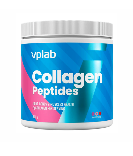 VPLab Collagen Peptides (Коллаген для суглобів)  смак лісових ягід, 300 г VPLab-05 фото