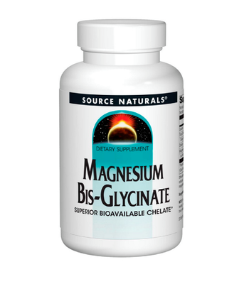 Source Naturals Magnesium Bis-Glycinate 60 таб SN-001 фото