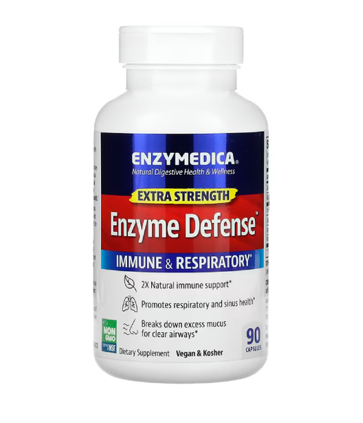 Enzymedica Enzyme Defense Formerly ViraStop Extra Strength (Ферменты для иммунитета), 90 капс. ENZ-29080 фото