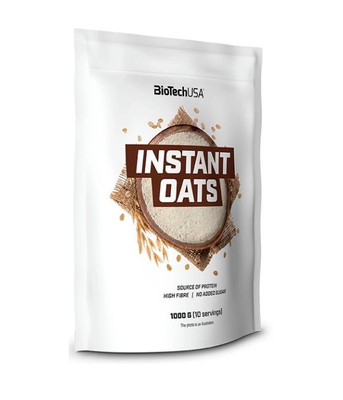 BiotechUSA Instant Oats (Вівсянка швидкого приготування) шоколадний смак, 1000 г BiotechUSA-02 фото