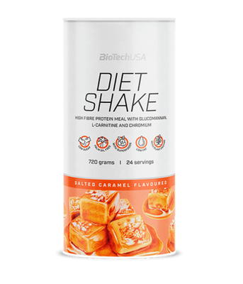 BiotechUSA Diet Shake, соленая карамель, 720 г BiotechUSA-202 фото