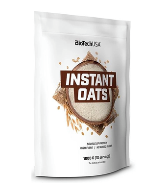 BiotechUSA Instant Oats (Овсянка быстрого приготовления) вкус лесного ореха, 1000 г BiotechUSA-03 фото