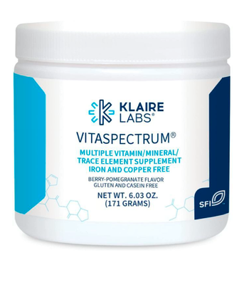 Klaire Labs VitaSpectrum (Мультивітаміни та мінерали) ягідно-гранатовий смак , 171 г KLL-01233 фото