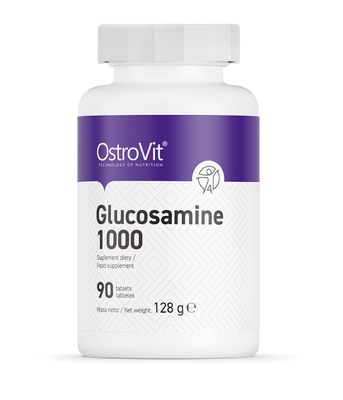 OstroVit Glucosamine 1000 (Глюкозамін), 90 таб. Ostrovit-48 фото