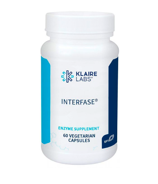 Klaire Labs Interfase Enzyme Supplement, 60 капс. KLL-012277 фото